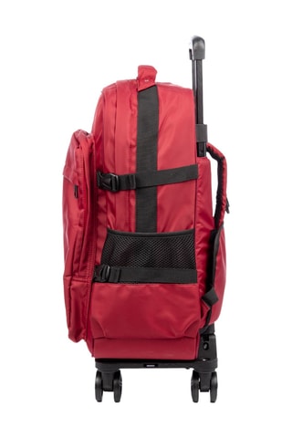 Rugtas met Wieltjes - Rood