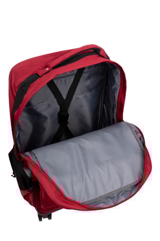 Rugtas met Wieltjes - Rood