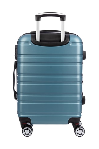 Set de 3 valises (S/M/L) - 56,5/66,5/76,5 cm - Bleu