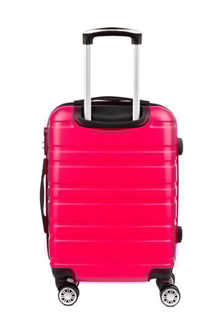 Set de 3 valises (S/M/L) - 56,5/66,5/76,5 cm - Rose