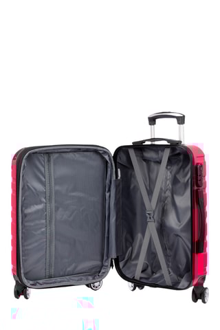 Set de 3 valises (S/M/L) - 56,5/66,5/76,5 cm - Rose