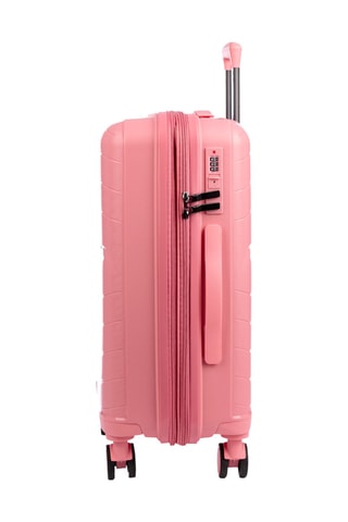 Set de 3 valises - 56,5/66,5/76,5 cm - Rose