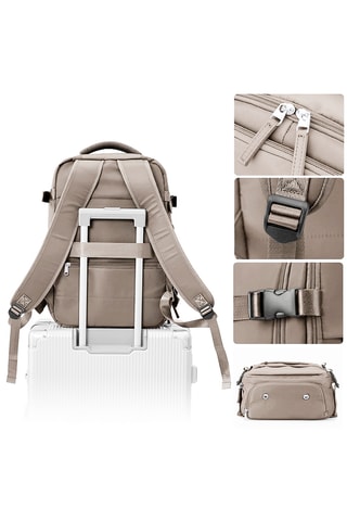 Connected Rugtas - Taupe