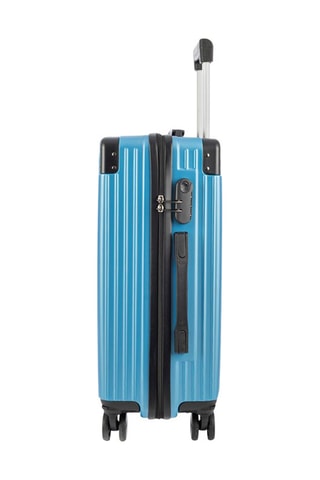 Weekendtrolley - Zwart en blauw