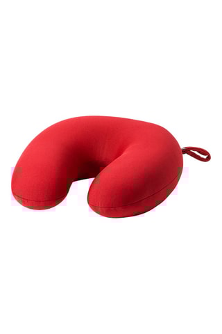 Coussin de voyage - Polyester - Rouge