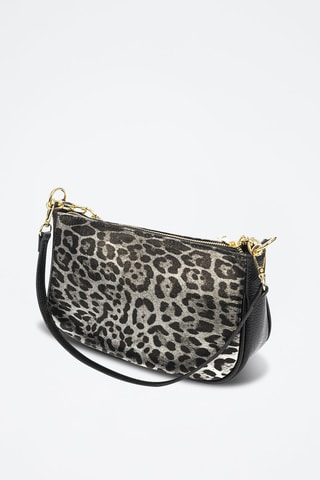 Mala em nobuck - Cinzento e preto - ,  e 