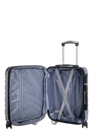 Set de 3 valises (S/M/L) - ABS - Gris