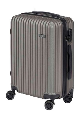 Handbagagetrolley (S) - Zwart, zilverkleurig en grijs