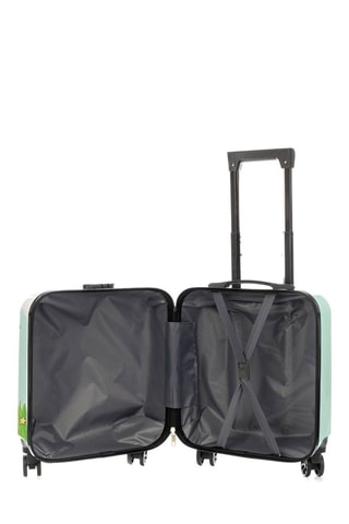 Mala criança Zebra - Verde - Branco, verde e rosa