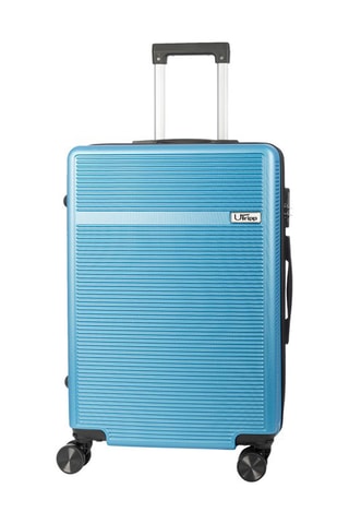 Mala média - Azul-celeste - 65 cm - Preto e azul