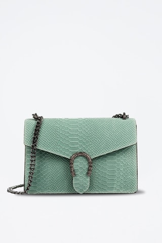Nubuck Handtas Luce - Groen