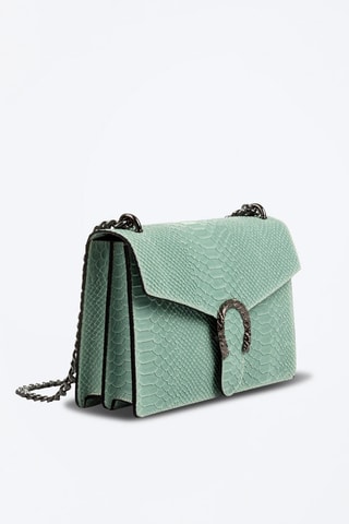 Nubuck Handtas Luce - Groen
