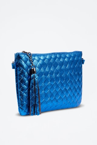 Nubuck Schoudertas Oleggio - Blauw