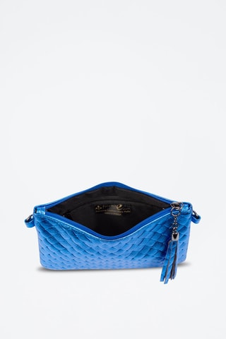 Nubuck Schoudertas Oleggio - Blauw