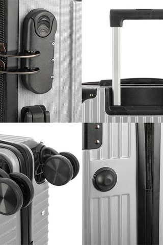 Weekendtrolley - Zwart en grijs