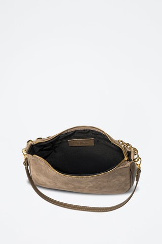 Mala em nobuck - Toupeira -  e 