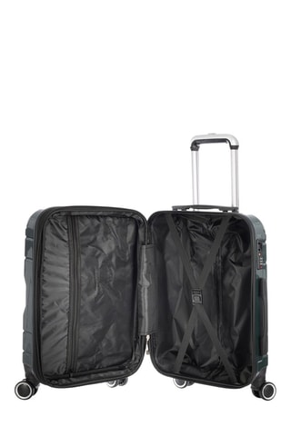 Handbagagetrolley - Wit, zwart en groen