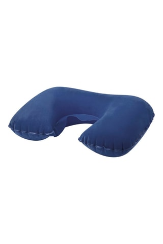 Coussin de voyage - Microfibre - Bleu