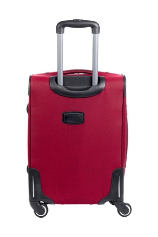 Set de 3 valises (S/M/L) - Nylon - Rouge