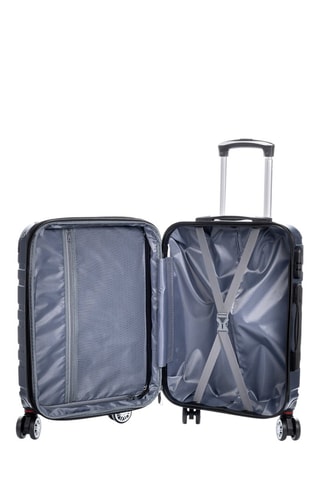 Set de 3 valises - ABS - Bleu