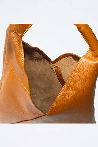 Handtas Agnana - Bruin en goudkleurig