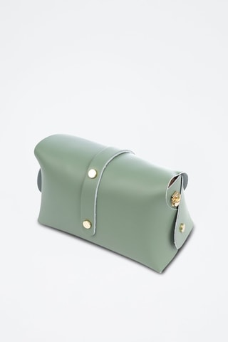 Sac bandoulière en cuir Aurora - Vert