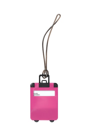 Porte-étiquette de valise - Fuchsia