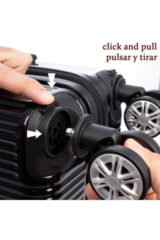 Handbagagetrolley (S) - Roze