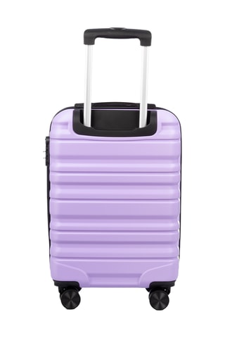 Set de 3 valises (S/L/M) - 56/65/75 cm - Violet