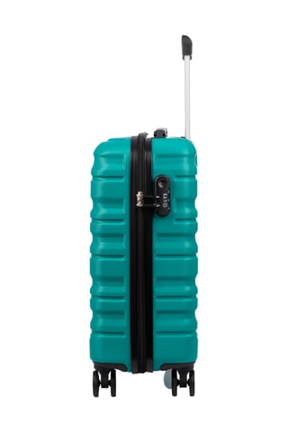 Set de 3 valises (S/L/M) - 56/65/75 cm - Vert