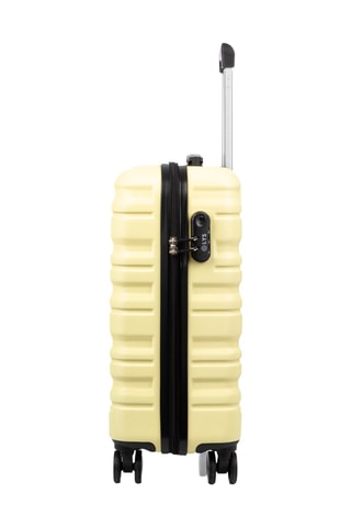 Set de 3 valises (S/M/L) - 56/65/75 cm - Jaune