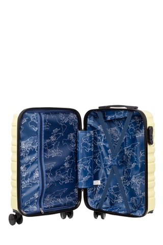 Set de 3 valises (S/M/L) - 56/65/75 cm - Jaune