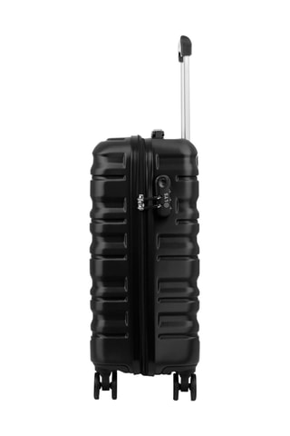 Set de 3 valises (S/M/L) - 56/65/76 cm - Noir