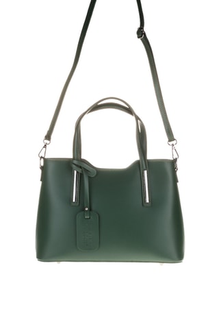 Leren Handtas - Groen