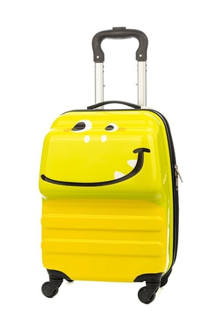 Mala de viagem de criança - Amarelo - Verde