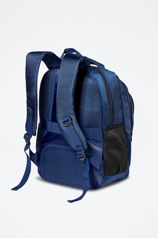 Rugtas Luffin - Wit, zwart en blauw