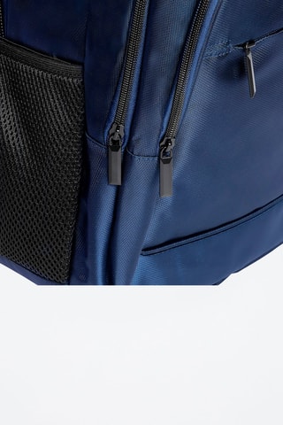 Rugtas Luffin - Wit, zwart en blauw