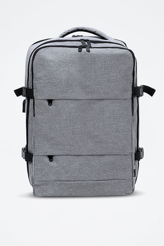 Connected Rugtas Myriax - Zwart en grijs