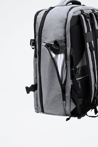 Connected Rugtas Myriax - Zwart en grijs