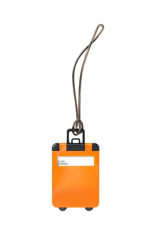 Porte-étiquette de valise - Orange