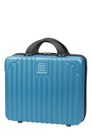 Beautycase - Zwart en blauw