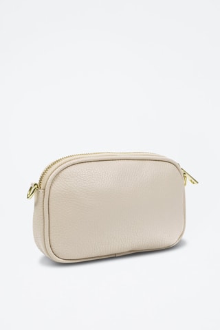 Sac bandoulière Asola en cuir - Beige