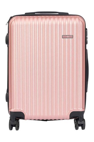 Handbagagetrolley (S) - Zwart en roze