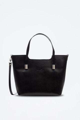 Mala shopper em couro Filippa Preto - Preto