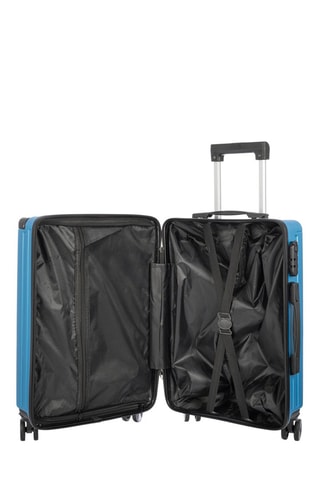 Handbagagetrolley - Zwart en blauw