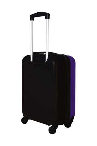 Mala de cabine (S) Wednesday - Violeta - ABS - Policarbonato - Branco, preto, violeta e prateado