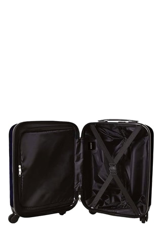 Mala de cabine (S) Wednesday - Violeta - ABS - Policarbonato - Branco, preto, violeta e prateado