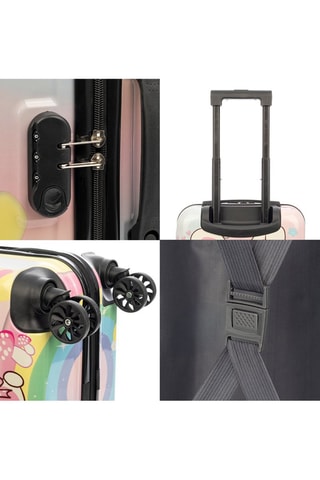 Mala de viagem de criança - Rosa - 