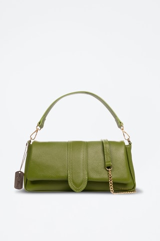 Mala em couro - Verde - 