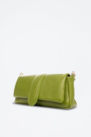 Mala em couro - Verde - 